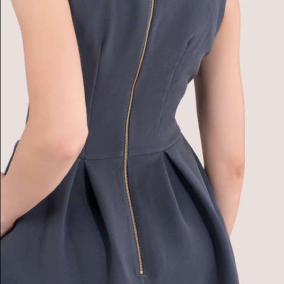 Closet LONDON Color Block Fit and Flare Sleeveless Dress Size 6 in Black and Red - Picture 7 of 11